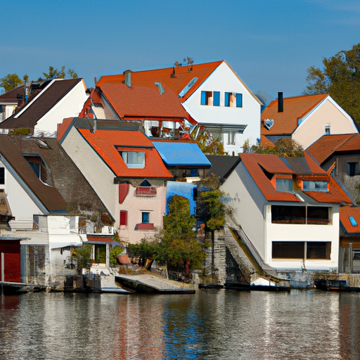 Schwimmende Immobilien: Häuser und Strukturen auf dem Wasser